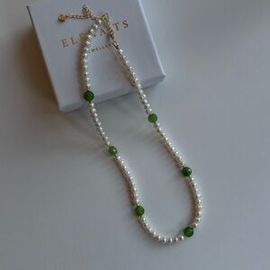 307 Pearl Necklace Quartz Necklace